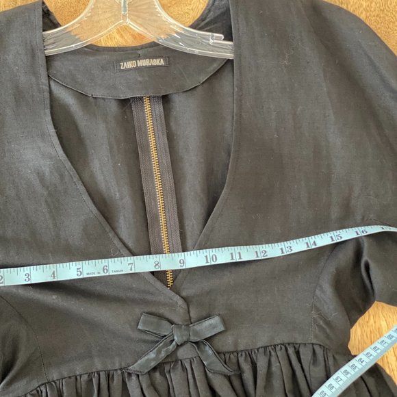 ZAIKO MURAOKA Vintage Bubble Skirt Dress MED Aughts Retro Y2K Balloon 80’s 90’s - Picture 10 of 16